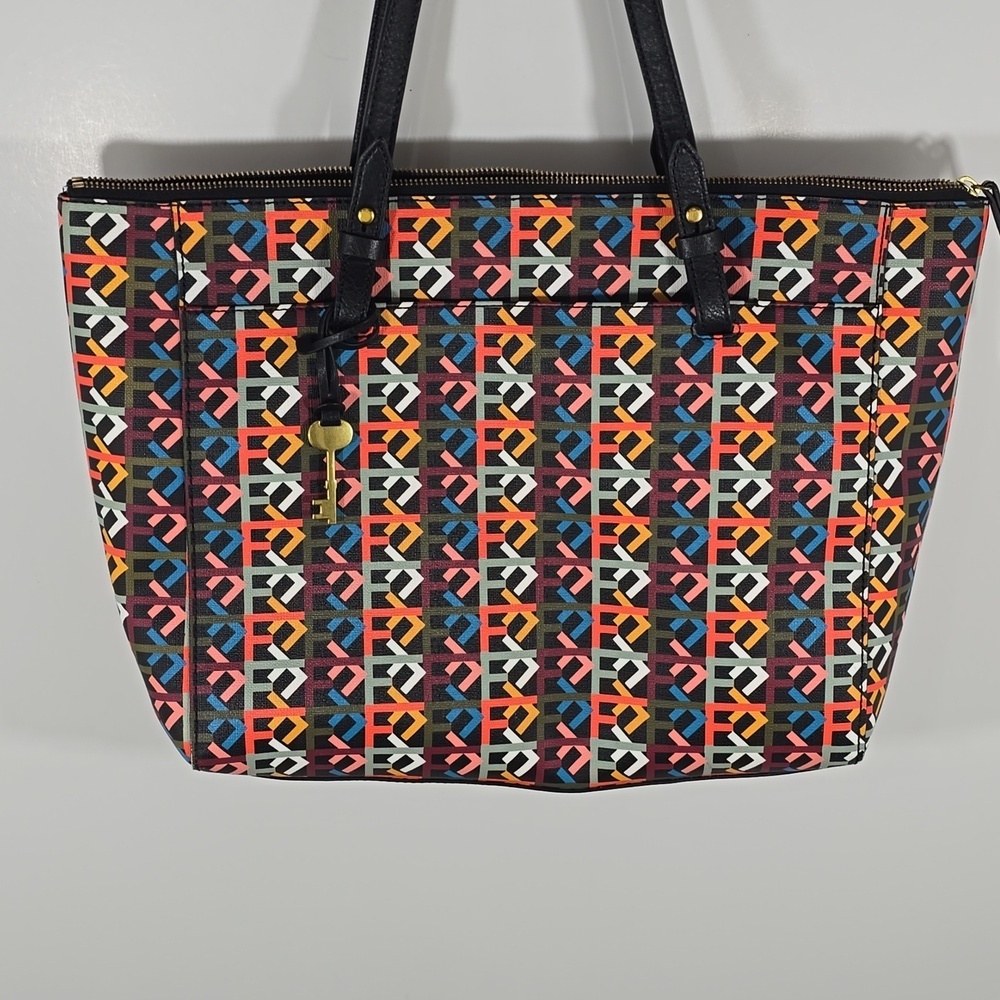 {Fossil} Womens Rachel Tote Multi Bag ZB7446757 - Picture 5 of 17
